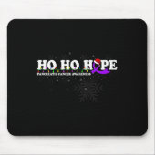 PANCREASKANKER BEWUSTZIJN Bloem We weten het niet  Muismat (Voorkant)