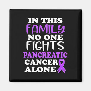 Pancreaskanker bewustzijn in deze familie Paarse Magneet