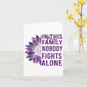 Pancreaskanker Bewustzijn Zonnebloem Pancreas C Kaart (Gele Bloem)