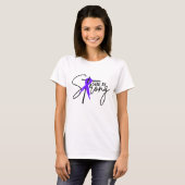 Pancreaskanker DD T-shirt (Voorkant volledig)