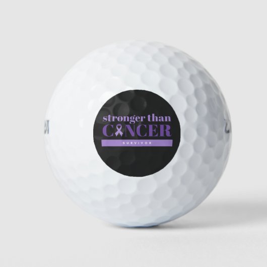 Pancreaskanker I overleefde Paarse Golfballen (Voorkant)