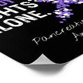 Pancreaskanker In deze familie vecht niemand ook Poster (Hoek)