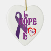 Pancreaskanker Keramisch Ornament (Rechts)