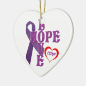 Pancreaskanker Keramisch Ornament (Links)