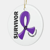 Pancreaskanker Overleving 12 Keramisch Ornament (Links)