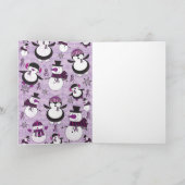 Pancreaskanker SNEEUWMAN Producten Feestdagen Kaart (Binnen)