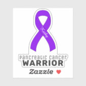 Pancreaskanker Vinyl Sticker (Vel)