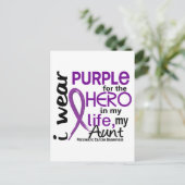 Pancreaskanker voor mijn helm mijn tante 2 briefkaart (Staand voorkant)