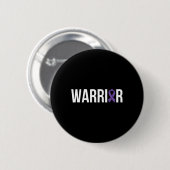 Pancreaskankerbestrijding Lint 4 Ronde Button 5,7 Cm (Voorkant /achterkant)