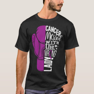 Pancreaskankerbewustzijn Bokshandschoen T-shirt