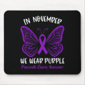 Pancreaskankerbewustzijn in november Draag we Muismat (Voorkant)