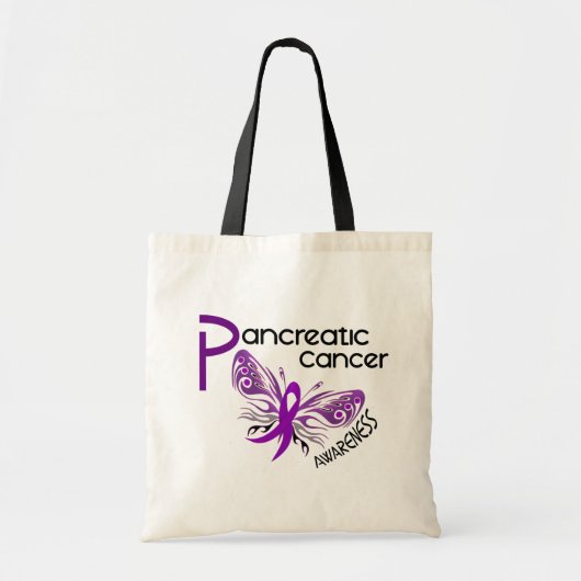 PancreaskankerBUTTERFLES 3.1 Tote Bag (Voorkant)