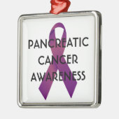 Pancreaskankervoorlichting Metalen Ornament (Links)