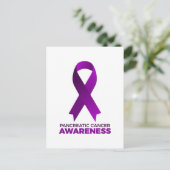 Pancreatic Cancer Awareness Briefkaart (Staand voorkant)