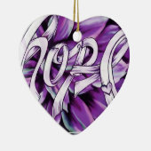 Pancreatic Cancer Hope Ornament (Rechts)