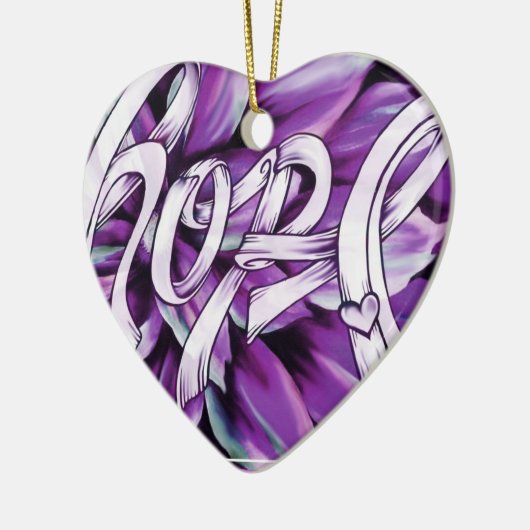 Pancreatic Cancer Hope Ornament (Links)