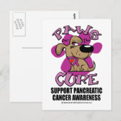 Pancreatische Kankerpoten voor de Kure Briefkaart (Voorkant / Achterkant)