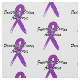 Pancreatische kankervoorlichting Ribbon of Hope Stof