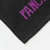 Pancreatitis Amerikaanse vlag Fleece Deken (Hoek)