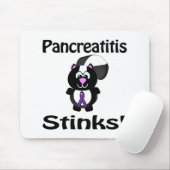 Pancreatitis Stinks Skunk Awareness Design Muismat (Met muis)