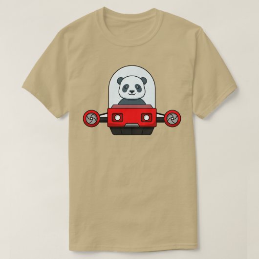 Panda 11 t-shirt (Design voorkant)