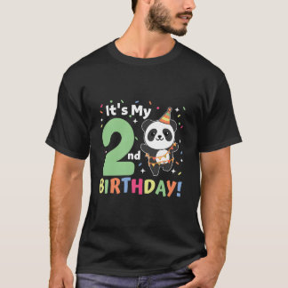 Panda 2Nd Voor Twee Panda T-shirt