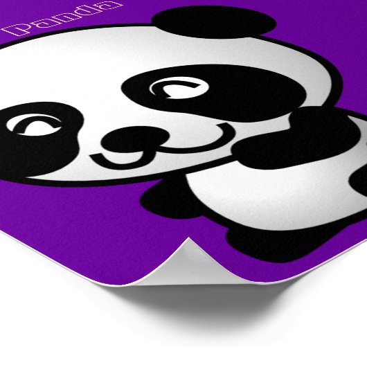 Panda <3 Poster (Hoek)