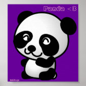 Panda <3 Poster (Voorkant)