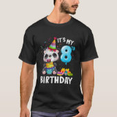 Panda 8Th I'M 8 Ns T-shirt (Voorkant)