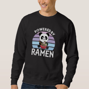 Panda aangedreven door Ramen Sweet Kawaii Noodles Trui