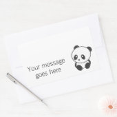 Panda aangepaste stickers (Envelop)
