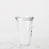 Panda acryl drinkbeker (Rechts)