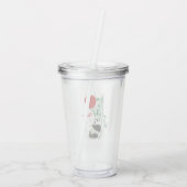 Panda acryl drinkbeker (Achterkant)