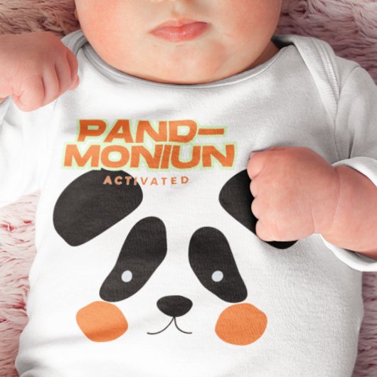Panda  Activated Romper