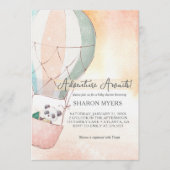 Panda Adventure Awaits Baby Shower Kaart (Voorkant)