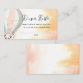 Panda Adventure Awaits Diaper Raffle Informatiekaartje (Voorkant / Achterkant)