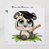 Panda Afstuderen - SRF Kaart (Voorkant / Achterkant)