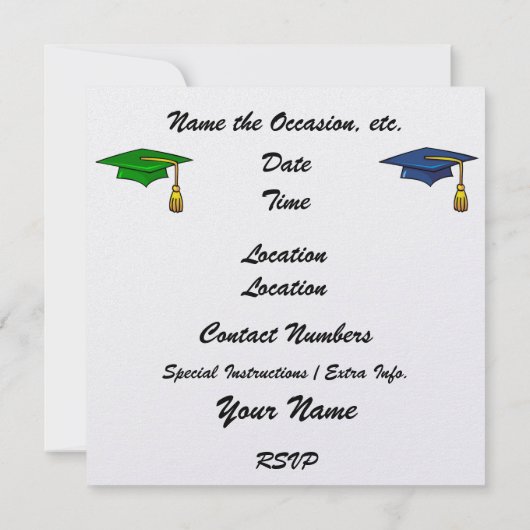 Panda Afstuderen - SRF Kaart (Achterkant)