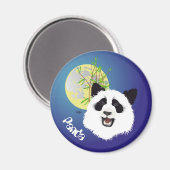 Panda (Ailuropoda melanoleuca) Magnet (Voorkant / Achterkant)