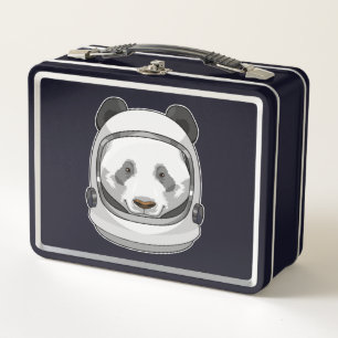 Panda als astronaut met Helmet