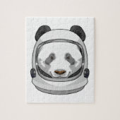 Panda als astronaut met Helmet Legpuzzel (Verticaal)