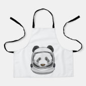 Panda als astronaut met Helmet Schort (Voorkant)