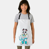 Panda als astronaut met kostuum schort (Insitu)