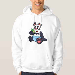 Panda als Baby met Bambus Hoodie