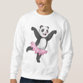 Panda als Ballerina in Ballet Trui (Voorkant)