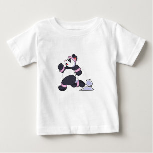 Panda als Runner op Running