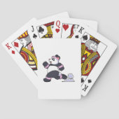 Panda als Runner op Running Pokerkaarten (Achterkant)