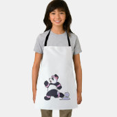 Panda als Runner op Running Schort (Insitu)