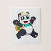Panda als student legpuzzel (Verticaal)