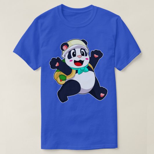 Panda als student t-shirt (Design voorkant)